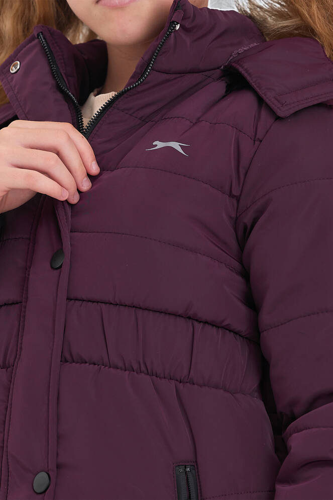 Slazenger CANDY Kız Çocuk Palto & Ceket Mor