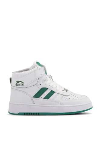 Slazenger - Slazenger DAPHNE HIGH Sneaker Kadın Ayakkabı Beyaz - Yeşil