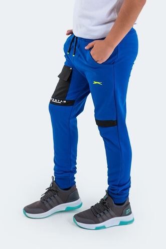 Slazenger - Slazenger DESI Unisex Children's Tracksuit Bottoms Saks Blue