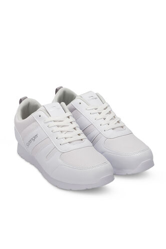 Slazenger ELRAEN Kadın Sneaker Ayakkabıları Beyaz - Thumbnail