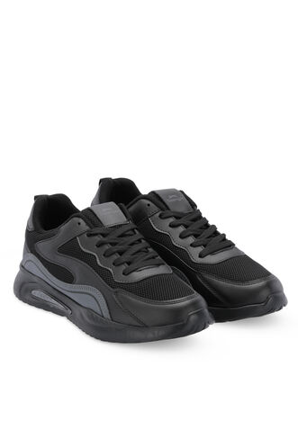 Slazenger ENRIQUE Men's Sneaker Shoes Black - Black - Thumbnail