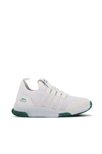 Slazenger - Slazenger EXPO Sneaker Unisex Çocuk Ayakkabı Beyaz - Yeşil