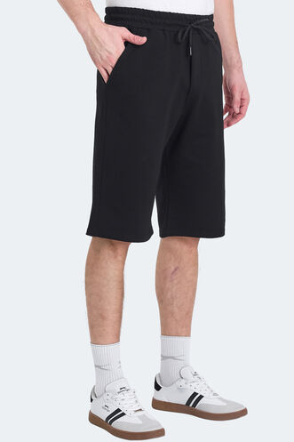 Slazenger KALEV Men's Shorts Black - Thumbnail