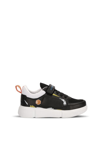 Slazenger - Slazenger KEPA Sneaker Erkek Çocuk Ayakkabı Siyah - Beyaz