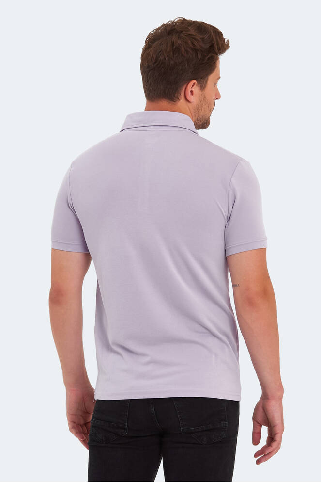 Slazenger KUGGA Erkek T-Shirt Açık Mor
