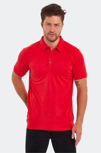 Slazenger - Slazenger KUGGA Erkek T-Shirt Kırmızı