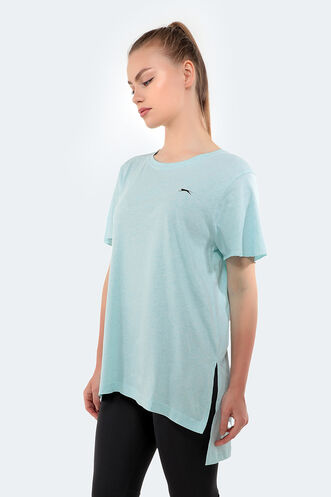 Slazenger - Slazenger MERILYN Kadın Kısa Kollu T-Shirt Yeşil