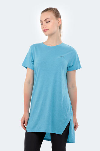 Slazenger - Slazenger MIDORI Kadın Kısa Kollu T-Shirt Mavi