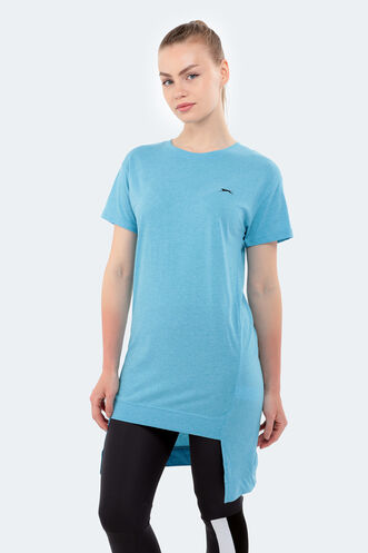 Slazenger - Slazenger MINATO Kadın Kısa Kollu T-Shirt Mavi