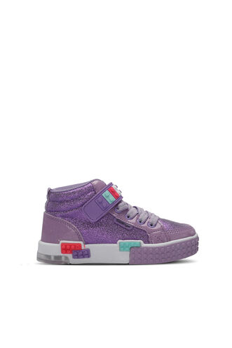 Slazenger - Slazenger NORTH Kız Çocuk Sneaker Ayakkabıları Mor