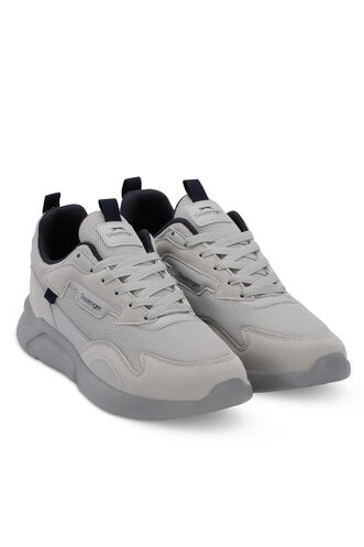 Slazenger OPTION Erkek Su Geçirmez Sneaker Ayakkabı Gri - Thumbnail