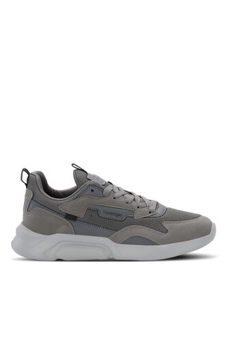 Slazenger - Slazenger OPTION Erkek Su Geçirmez Sneaker Ayakkabı Koyu Gri