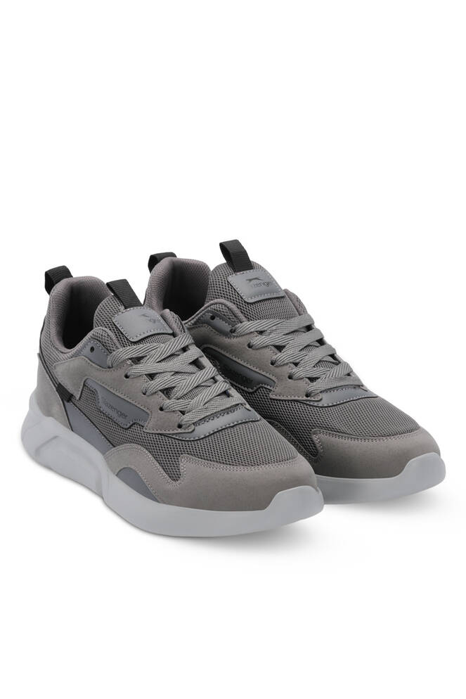 Slazenger OPTION Erkek Su Geçirmez Sneaker Ayakkabı Koyu Gri