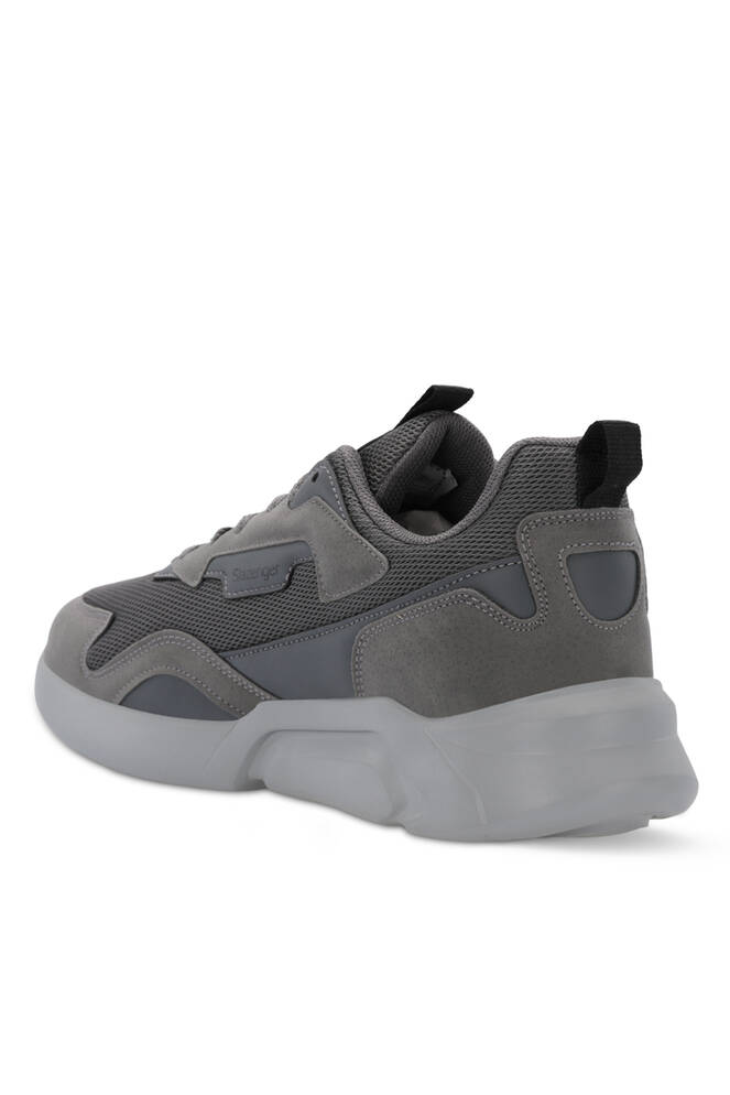 Slazenger OPTION Erkek Su Geçirmez Sneaker Ayakkabı Koyu Gri
