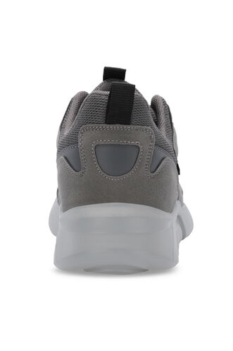 Slazenger OPTION Erkek Su Geçirmez Sneaker Ayakkabı Koyu Gri - Thumbnail