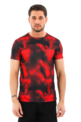 Slazenger - Slazenger RADZIM Erkek Kısa Kollu T-Shirt Kırmızı