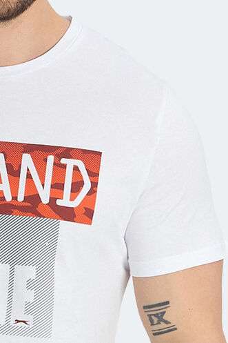 Slazenger RAVA Men's T-shirt White - Thumbnail