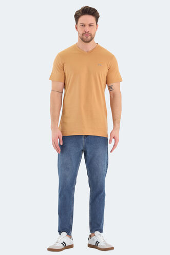 Slazenger RIVALDO Men's T-Shirt Mustard - Thumbnail