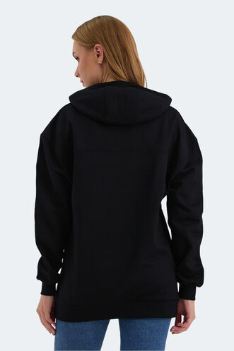 Slazenger VIOLENCE Women's Sweatshirt Black - Thumbnail