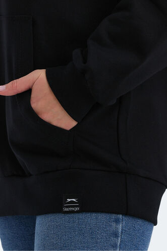 Slazenger VIOLENCE Women's Sweatshirt Black - Thumbnail
