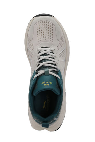 Slazenger WARREN Erkek Sneaker Ayakkabı Beyaz - Yeşil - Thumbnail