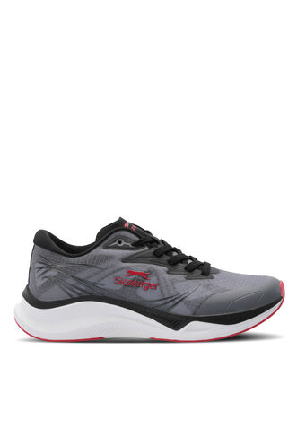 Slazenger - Slazenger WILSON Erkek Sneaker Ayakkabı Koyu Gri - Siyah