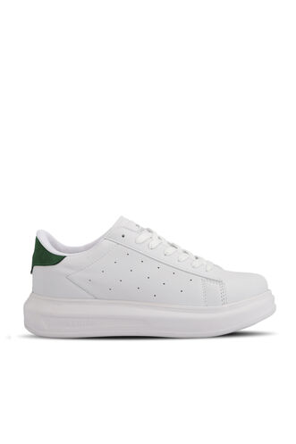 Slazenger - Slazenger ZARATHUSTRA Sneaker Kadın Ayakkabı Beyaz - Yeşil