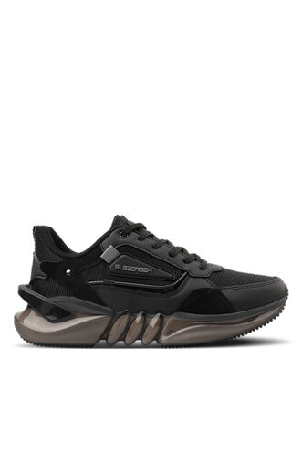 Slazenger - Slazenger ZENON Sneaker Erkek Ayakkabı Siyah - Siyah
