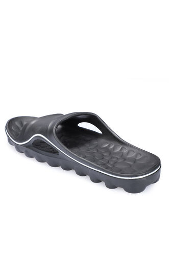 ESEM 15545 Men's Slippers Black - Thumbnail