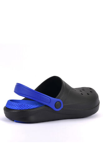 ESEM 192.M.000 Men's Slippers Black - Blue - Thumbnail