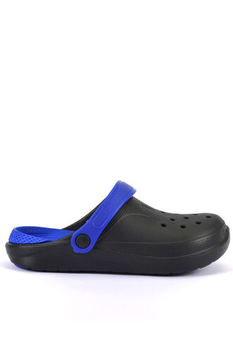 ESEM 192.M.000 Men's Slippers Black - Blue - Thumbnail