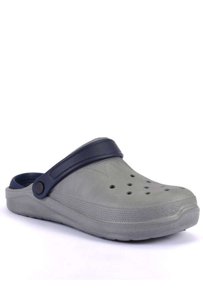 ESEM 192.M.000 Men's Slippers Gray - Navy Blue