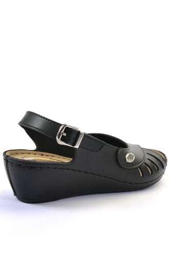 ESEM CK-204-SND Women's Sandal Black - Thumbnail