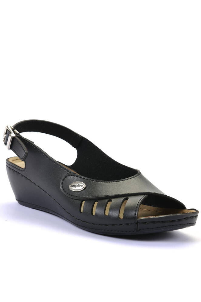 ESEM CK-204-SND Women's Sandal Black