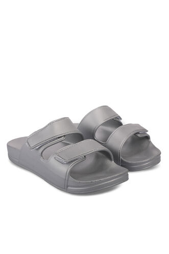 ESEM E272.Z.000 Women's Slippers Silver - Thumbnail