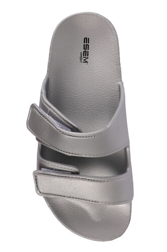 ESEM E272.Z.000 Women's Slippers Silver - Thumbnail