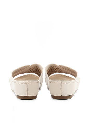 ESEM EA12SK252 Women's Slippers Beige - Thumbnail