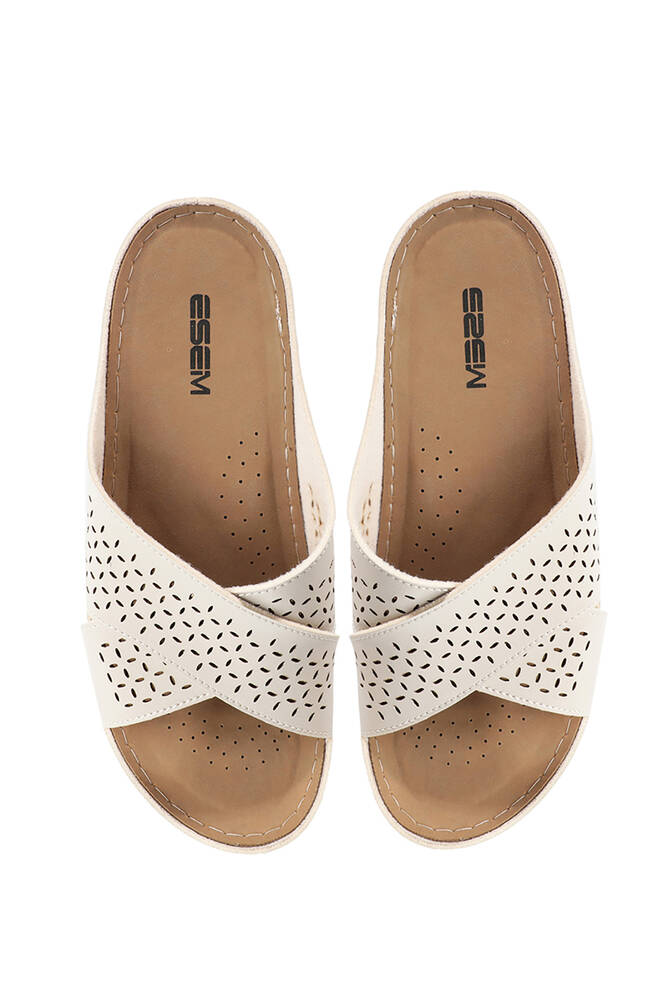 ESEM EA12SK252 Women's Slippers Beige
