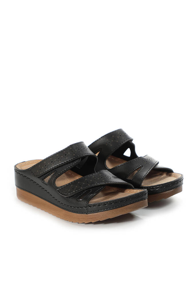 ESEM EA12SK253 Women's Slippers Black