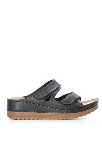 ESEM EA12SK253 Women's Slippers Black - Thumbnail