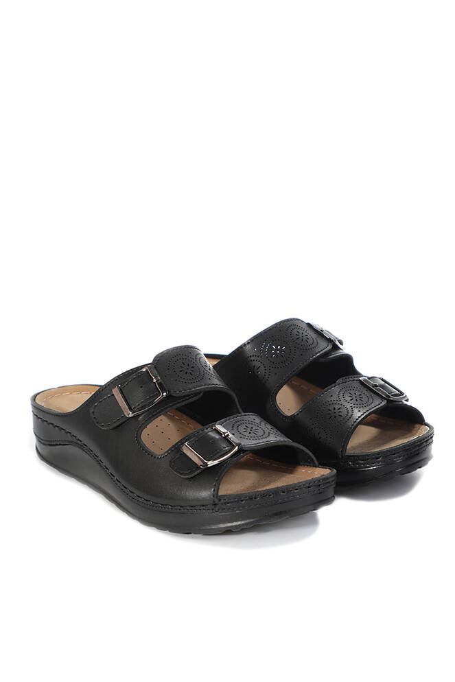 ESEM EA12SK254 Women's Slippers Black