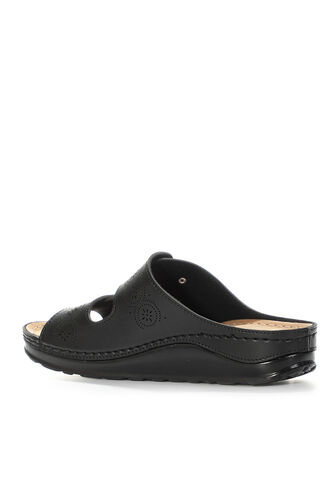 ESEM EA12SK254 Women's Slippers Black - Thumbnail