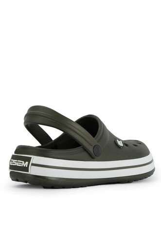 ESEM ESM227.G.000 Women's Slippers Khaki - Thumbnail