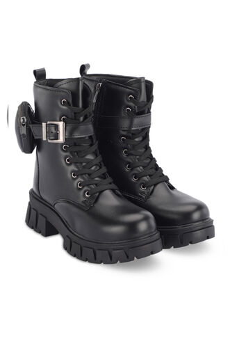 ESEM HELLO Woman Boot Black - Thumbnail