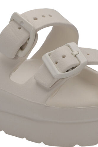 ESEM JAYNE Kadın Terlikleri Krem - Thumbnail