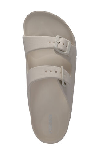 ESEM JAYNE Kadın Terlikleri Krem - Thumbnail