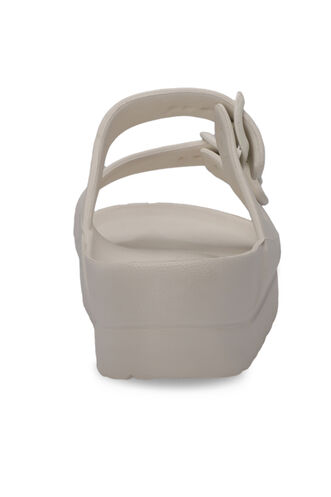 ESEM JAYNE Kadın Terlikleri Krem - Thumbnail