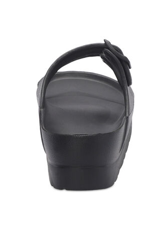 ESEM JAYNE Kadın Terlikleri Siyah - Thumbnail