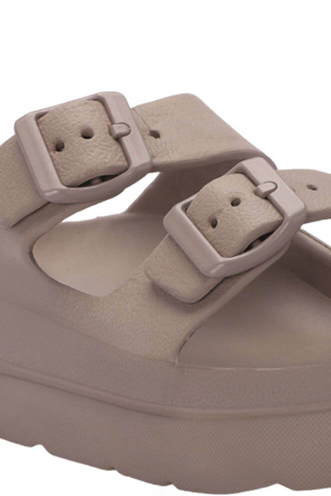 ESEM JAYNE Kadın Terlikleri Taupe