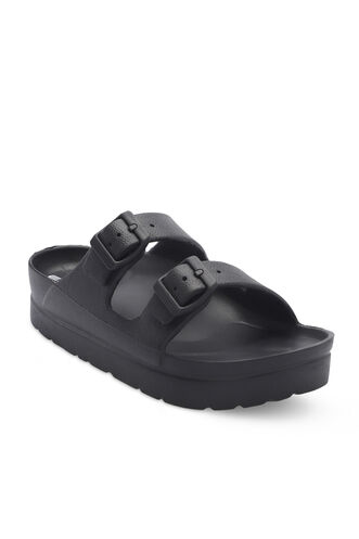 ESEM JAYNE Women's Slippers Black - Thumbnail